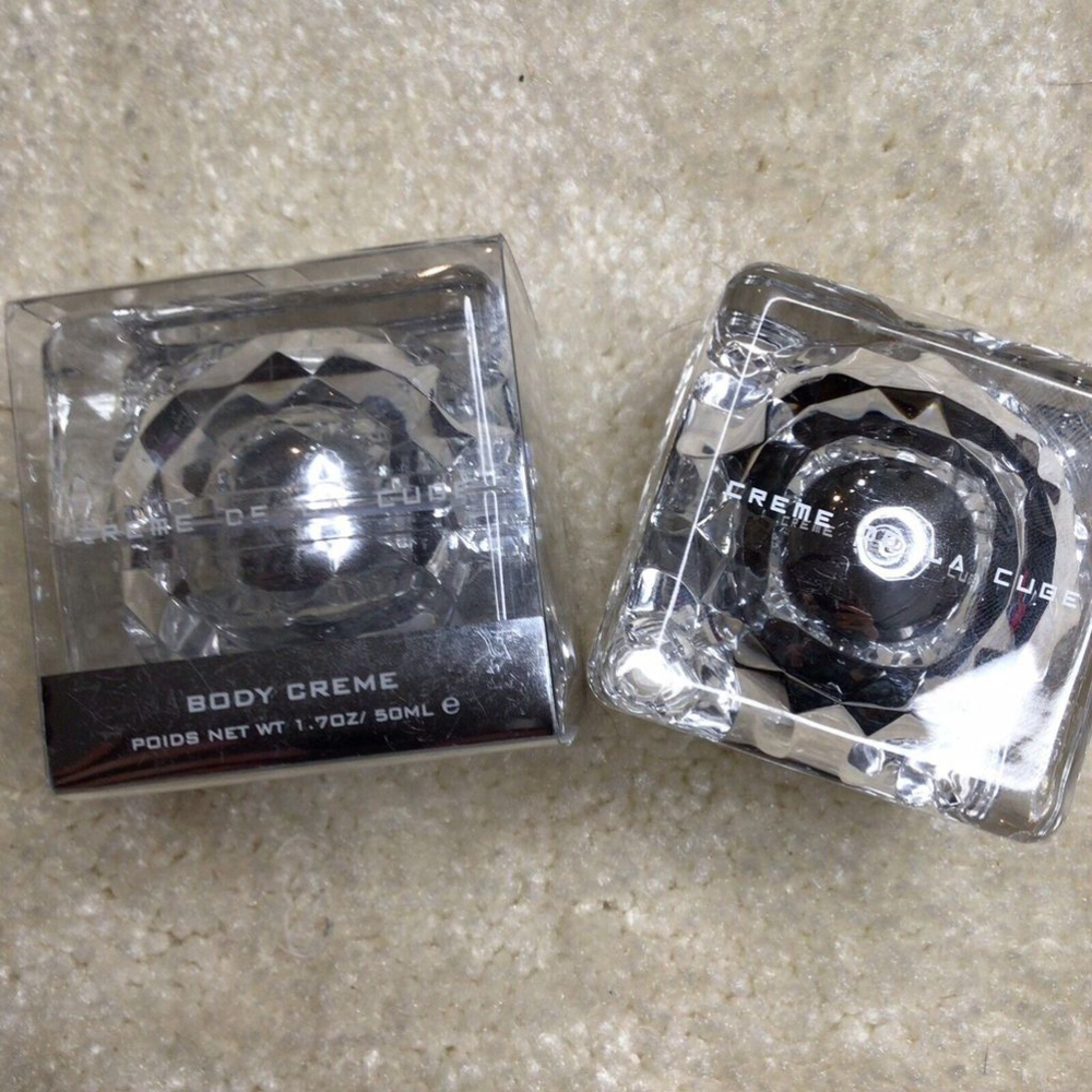 Creme De La Cube Body Creme Moisturizer Cream Lotion 1.7oz New X 2 Discontinued